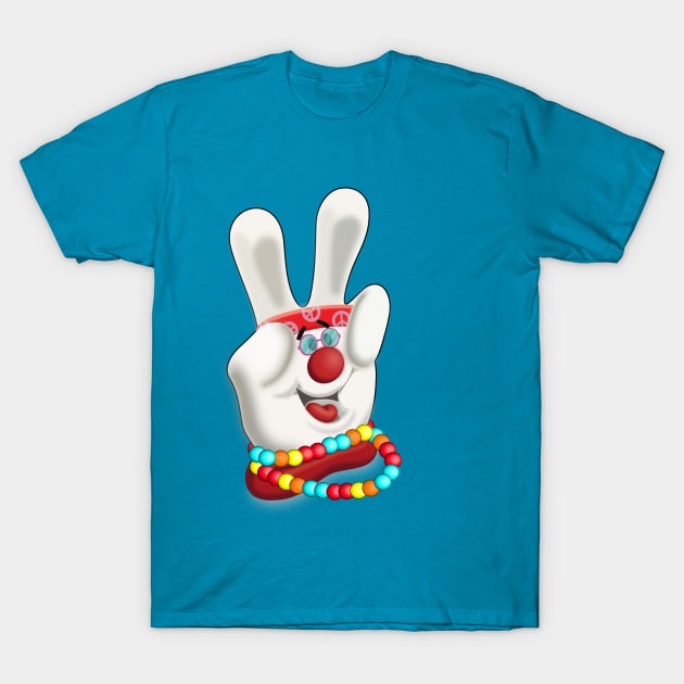 Hippy hand T-Shirt by moonmorph